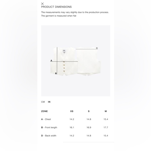 ZARA Satin Bustier Top – Size XS (NWT) - Picture 8 of 8